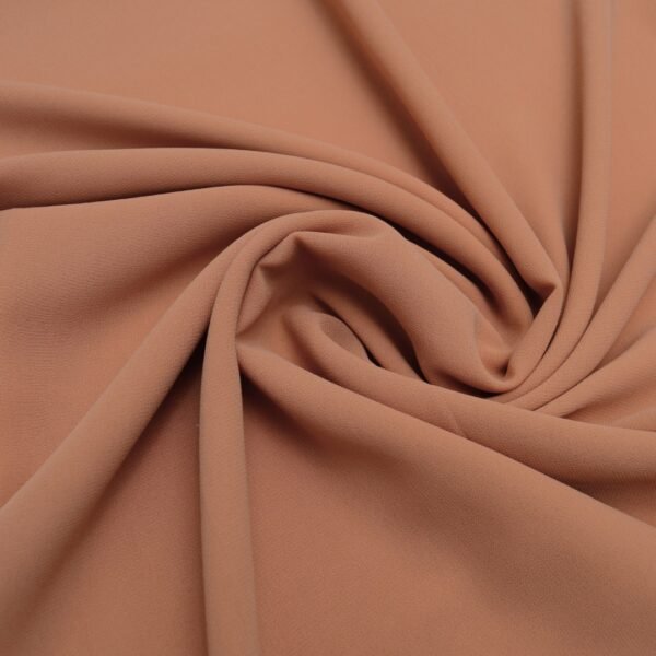 Creamy Peach Georgette Hijab