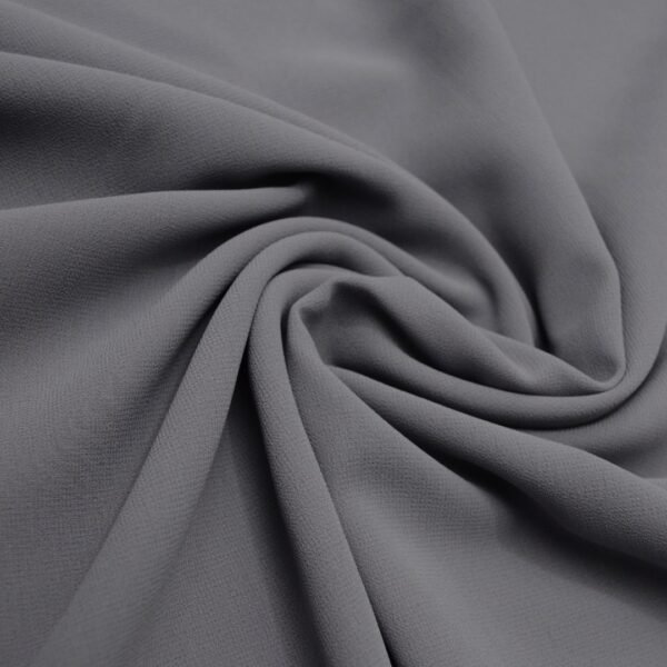 Deep Grey Georgette Hijab