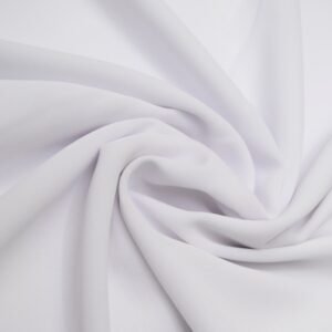 Pure White Georgette Hijab