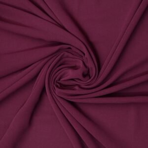 Deep Mauve Georgette Hijab