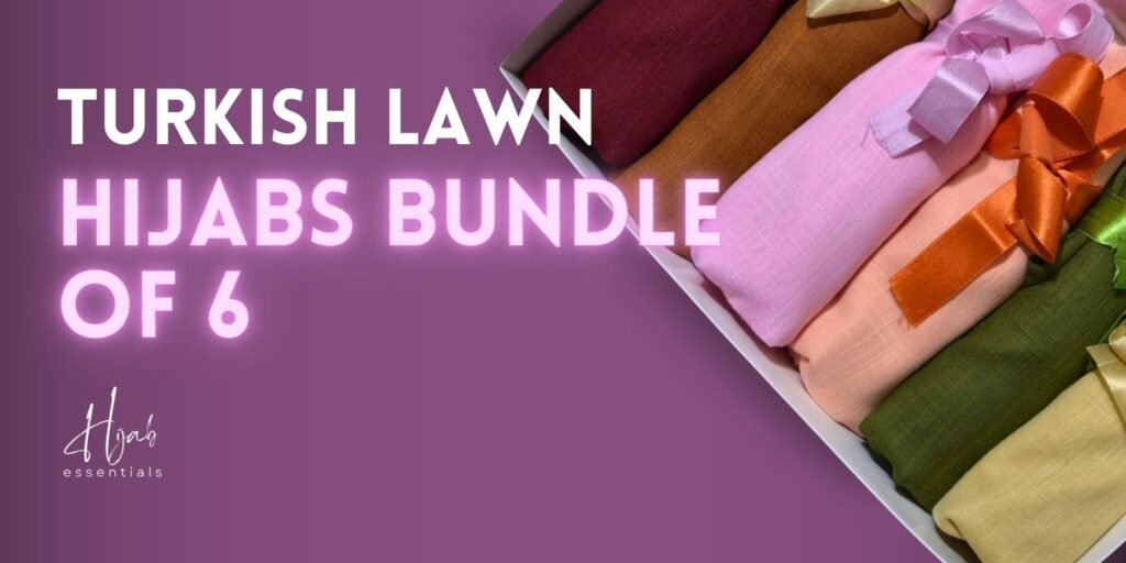 Turkish Lawn Hijab 6-Six Bundle